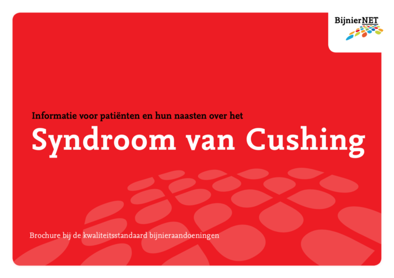 Informatiebrochure over het syndroom van Cushing is vernieuwd