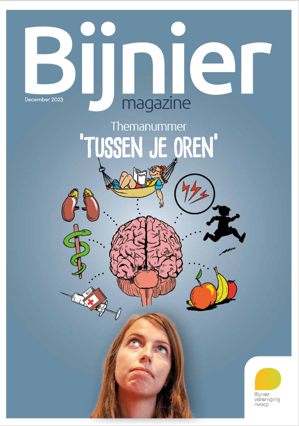 Themanummer Bijniermagazine: “Tussen je oren” Verschijnt binnenkort